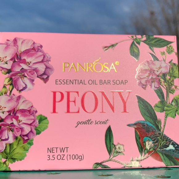 2pc PANROSA PEONY Gentle Scent, Essential Oil Soap, 3.5 oz - Picture 6 of 7